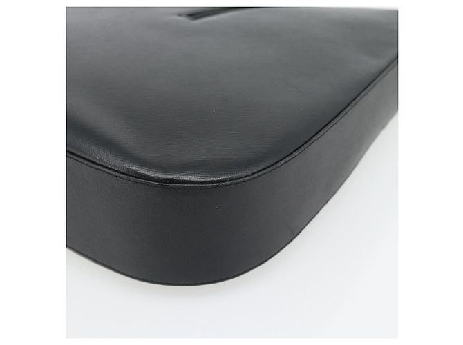 Borsa a tracolla Salvatore Ferragamo Gancini in pelle nera argento Auth bs35252 Nero - vista 15