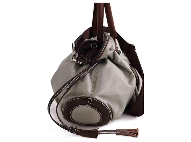 Lancel Borsa a tracolla grigia Grigio - vista 3