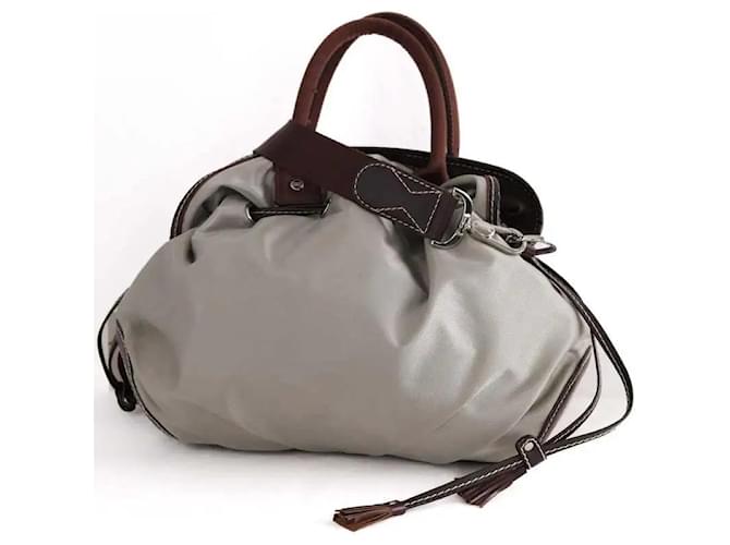 Lancel Borsa a tracolla grigia Grigio - vista 4
