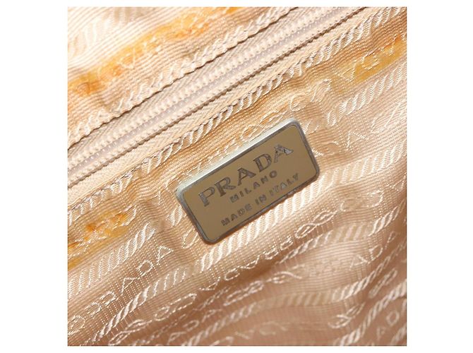 Zaino PRADA Nylon Verde Argento Auth 180684 - vista 10