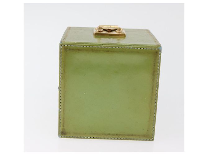 LOUIS VUITTON Vernis Bleecker Cosmetic Pouch Baby Blue M91003 Auth BA12747 Blu chiaro - vista 5