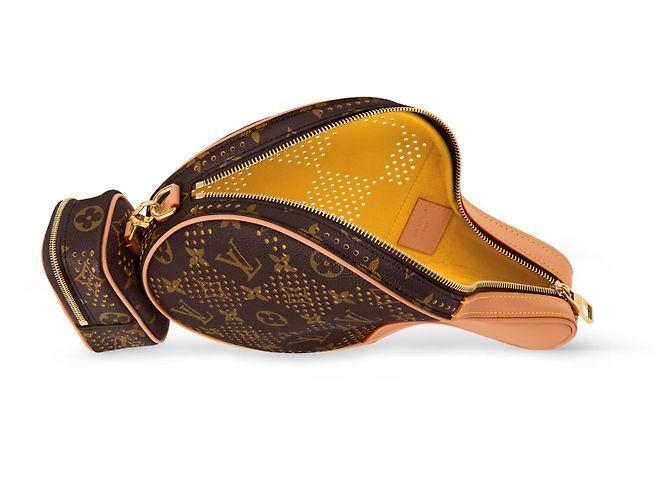 Louis Vuitton Monogram Perforated Ping Pong Bag Brown - view 2