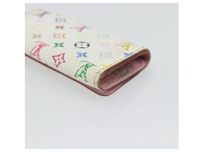 LOUIS VUITTON Monogram Multicolor Multicles 4 Key Case White M93731 Auth 181452 Bianco - vista 15