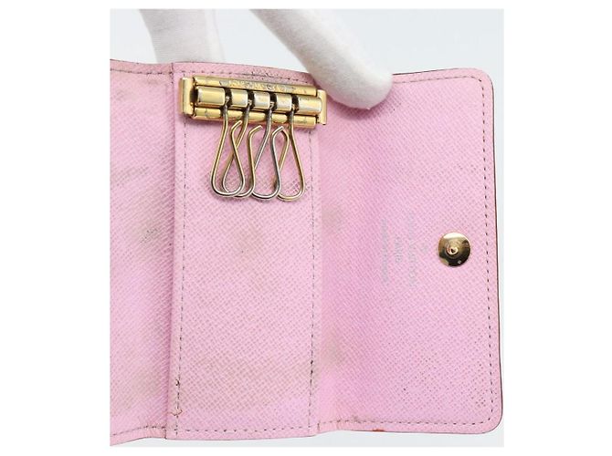 LOUIS VUITTON Monogram Multicolor Multicles 4 Key Case White M93731 Auth 181452 Bianco - vista 18