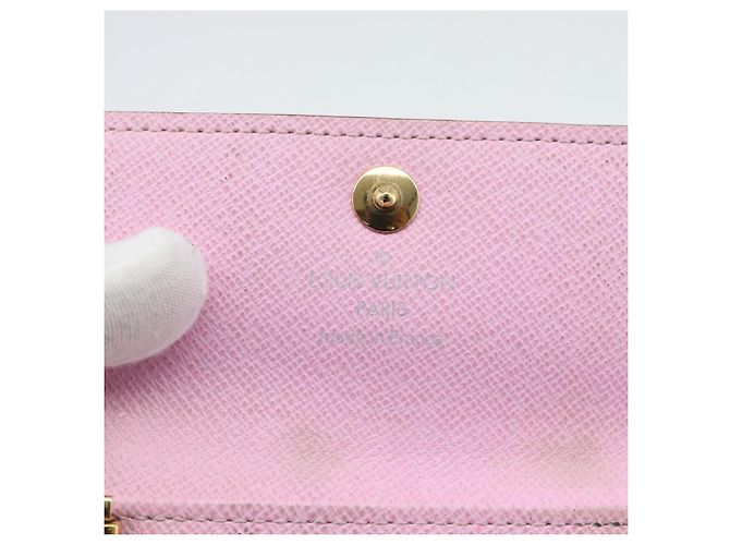 LOUIS VUITTON Monogram Multicolor Multicles 4 Key Case White M93731 Auth 181452 Bianco - vista 8