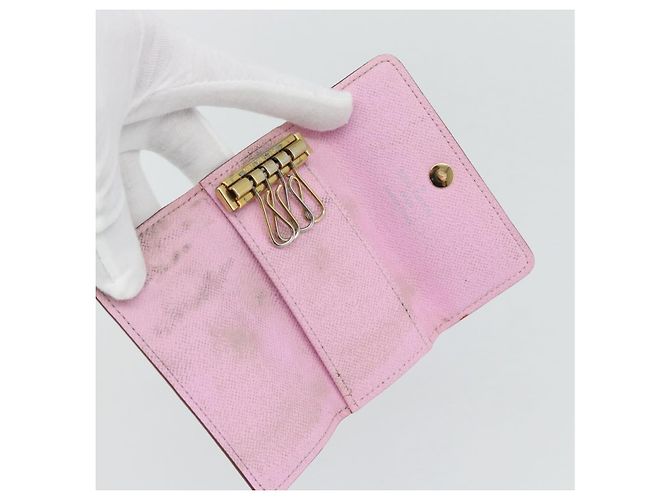LOUIS VUITTON Monogram Multicolor Multicles 4 Key Case White M93731 Auth 181452 Bianco - vista 9