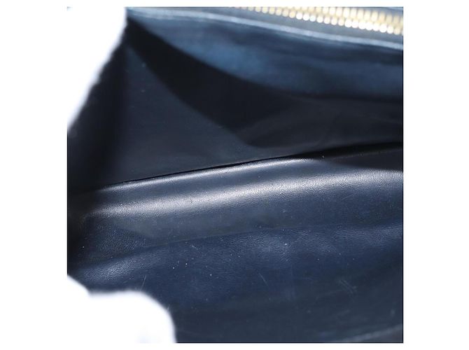 Borsa Gianni Versace in scamosciato nero e oro Auth BA12723A D'oro - vista 10