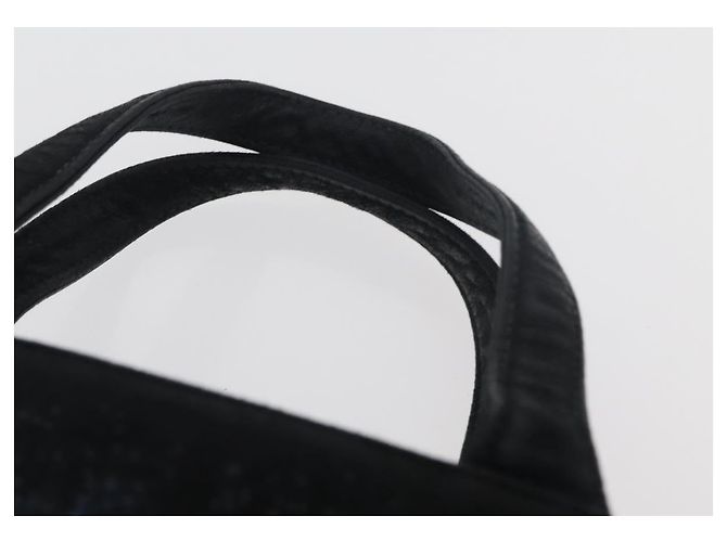 Borsa Gianni Versace in scamosciato nero e oro Auth BA12723A D'oro - vista 14