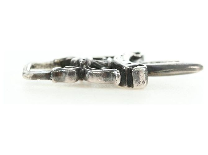 Chrome Hearts Dolch Anhänger Charm Top Ag925 Silver Auth 180404M Silber - Ansicht 10