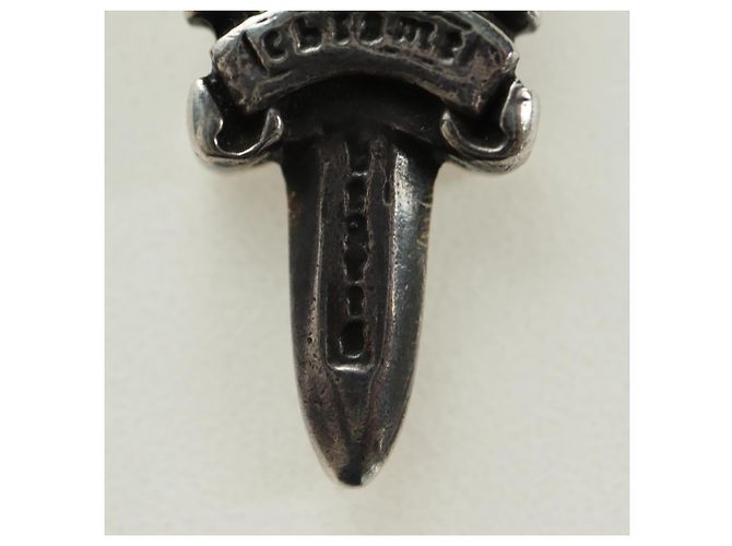 Chrome Hearts Dolch Anhänger Charm Top Ag925 Silver Auth 180404M Silber - Ansicht 3