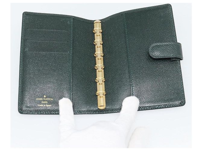 LOUIS VUITTON Funda de Agenda Taiga PM Day Planner Epicea R20424 LV Auth 179521 - vista 8