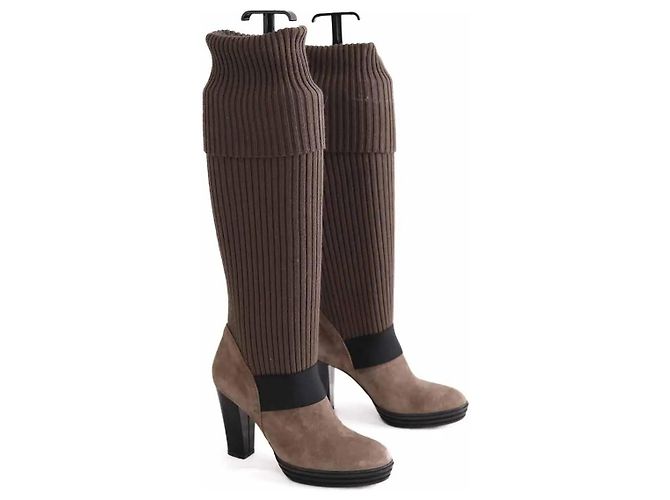 Hogan Stivali marroni Marrone - vista 3