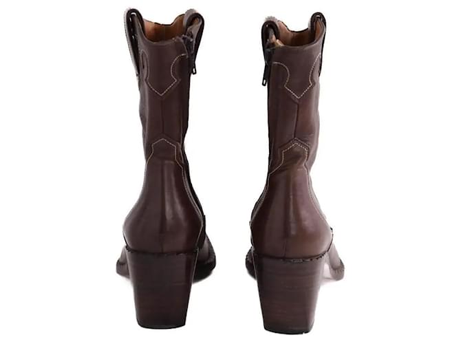 Free Lance Botas western marrones Castaño - vista 2