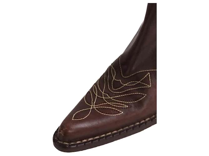 Free Lance Botas western marrones Castaño - vista 5