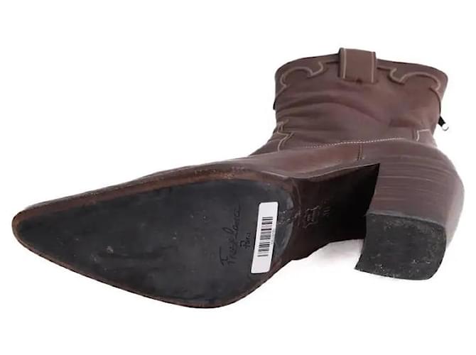 Free Lance Botas western marrones Castaño - vista 6