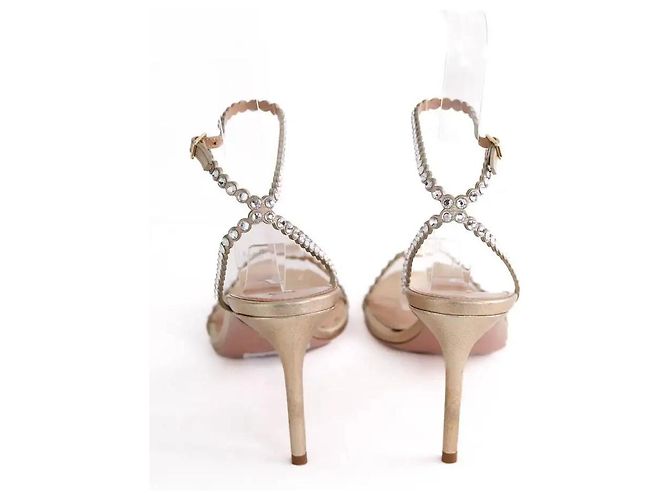 Aquazzura Tacchi dorati D'oro - vista 2