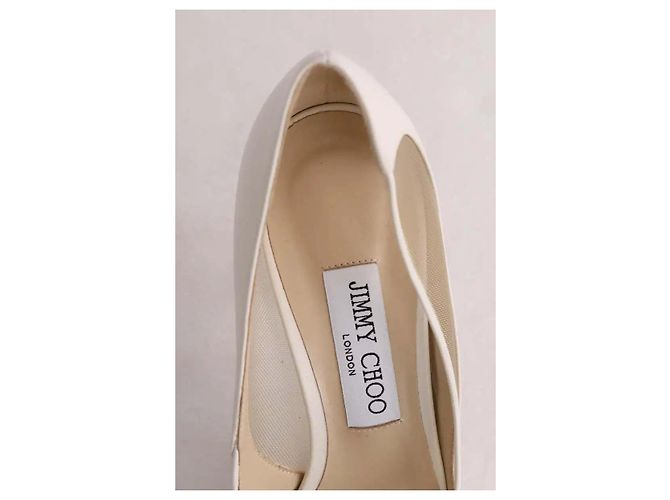 Jimmy Choo Tacchi beige - vista 4