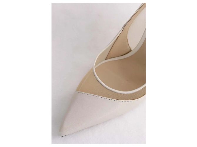 Jimmy Choo Tacchi beige - vista 5
