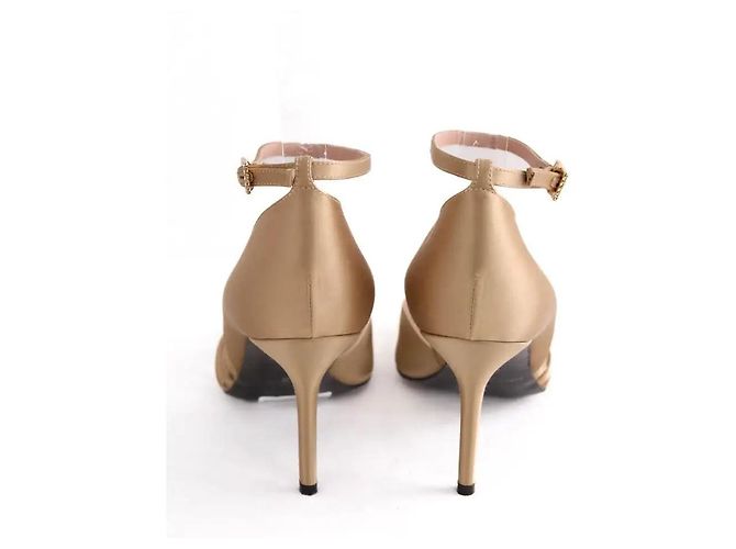 Alberta Ferretti Tacchi dorati D'oro - vista 2
