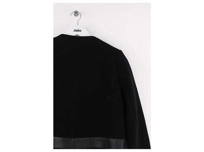Maje Cappotto nero - vista 4