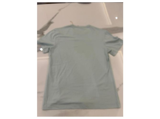 Emilio Pucci Logo T-Shirt aus Baumwolle, Hellblau - Ansicht 2