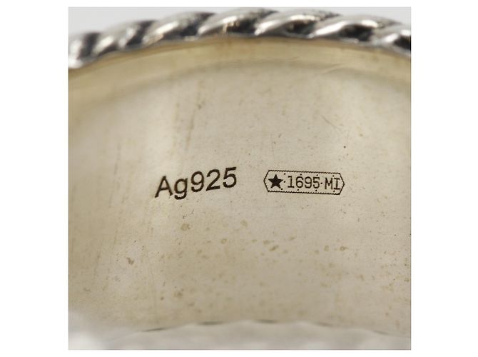 Gucci Double G Ring mit breitem Band - Ansicht 8
