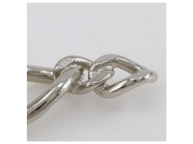 Broche Chanel Coco Mark Prata - vista 5