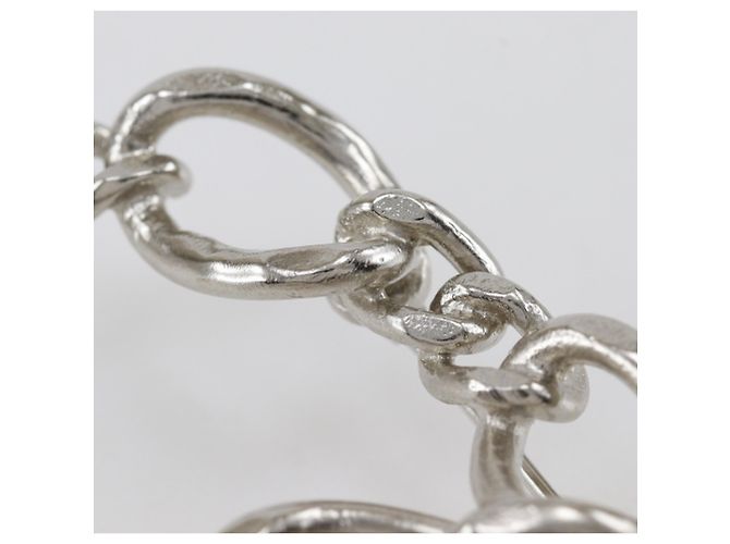 Broche Chanel Coco Mark Prata - vista 6