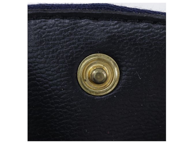 Pochette Chanel Navy Chain Azul marino - vista 12