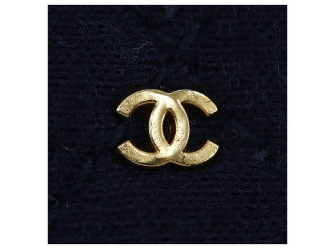 Pochette Chanel Navy Chain Azul marino - vista 14