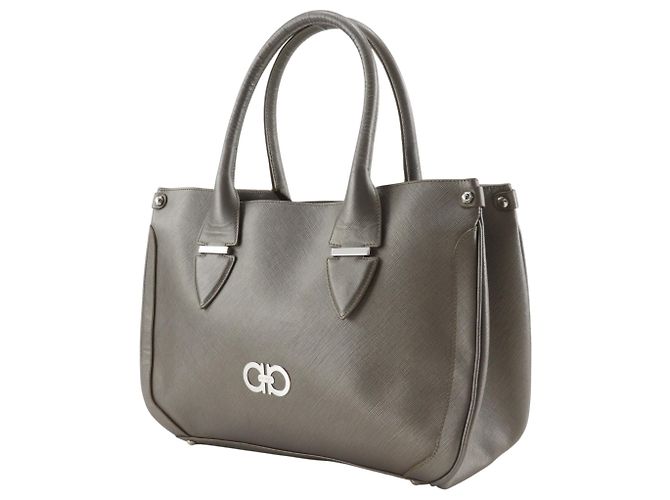 Borsa Tote Salvatore Ferragamo Gancini DY-21 7814 - vista 2