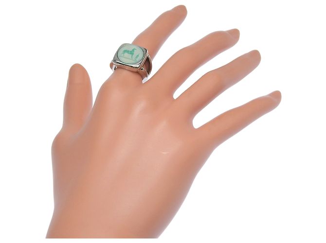 Ring Hermès Anello Corozo Hermes in Argento 925 - vista 2