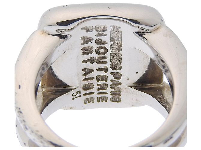 Ring Hermès Anello Corozo Hermes in Argento 925 - vista 5