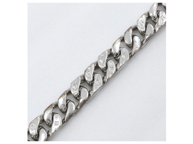 Pulseira Charm Louis Vuitton LV Chain Links Prata - vista 4