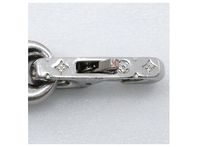 Pulseira Charm Louis Vuitton LV Chain Links Prata - vista 8