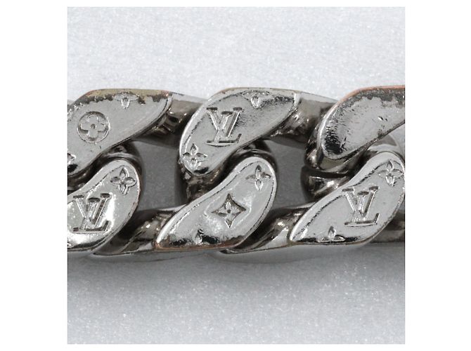 Pulseira Charm Louis Vuitton LV Chain Links Prata - vista 9