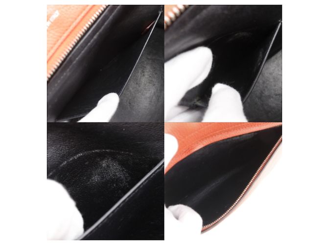 Céline Borsa Celine Trapeze Medium Arancione - vista 7