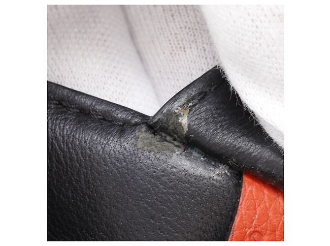 Céline Borsa Celine Trapeze Medium Arancione - vista 8