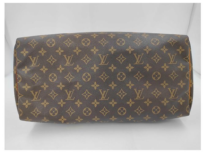 Borsa Louis Vuitton Speedy Monogram Canvas 40 Marrone - vista 5