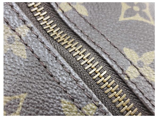 Borsa Louis Vuitton Speedy Monogram Canvas 40 Marrone - vista 7