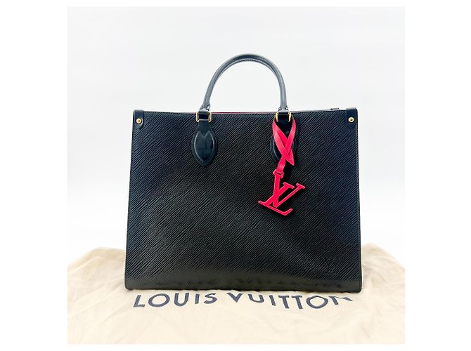 Tote Louis Vuitton OnTheGo in pelle Epi MM - vista 2