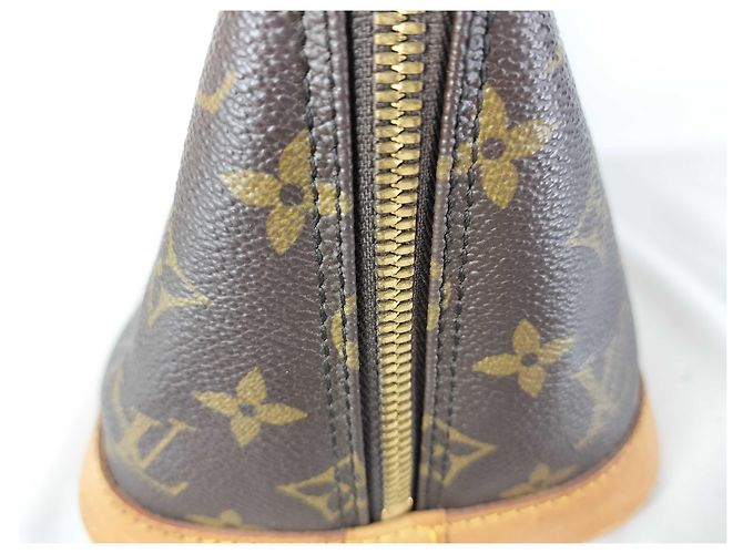 Borsa Louis Vuitton Alma Monogram Canvas PM Marrone - vista 7