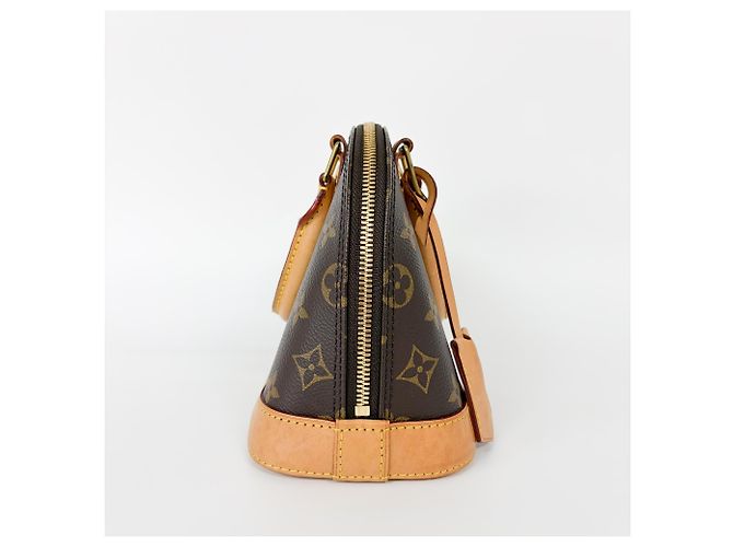 Borsa Louis Vuitton Alma Monogram Canvas BB Marrone - vista 5