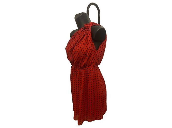 Vestido drapeado Saint Laurent Star Scandal Print (2019) - vista 2