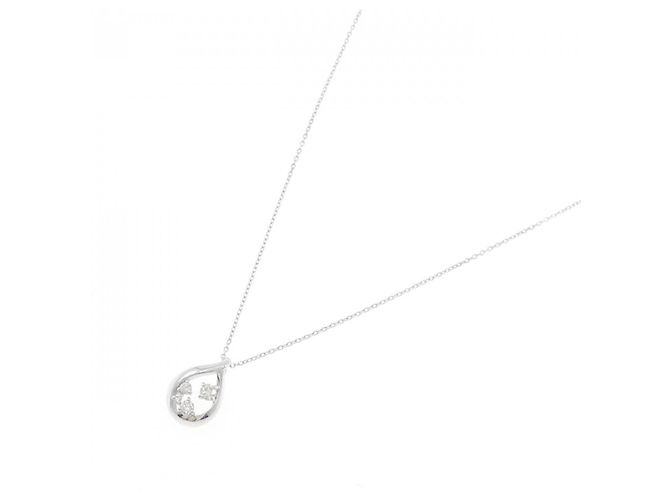 Autre Marque Collana con diamanti Au750 Argento - vista 2