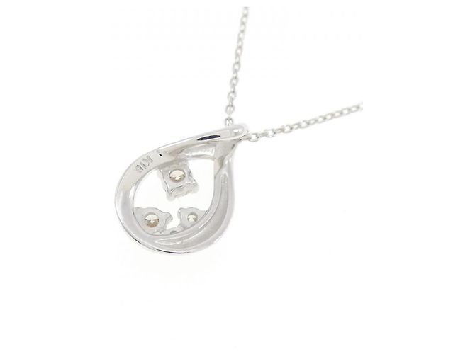 Autre Marque Collana con diamanti Au750 Argento - vista 4