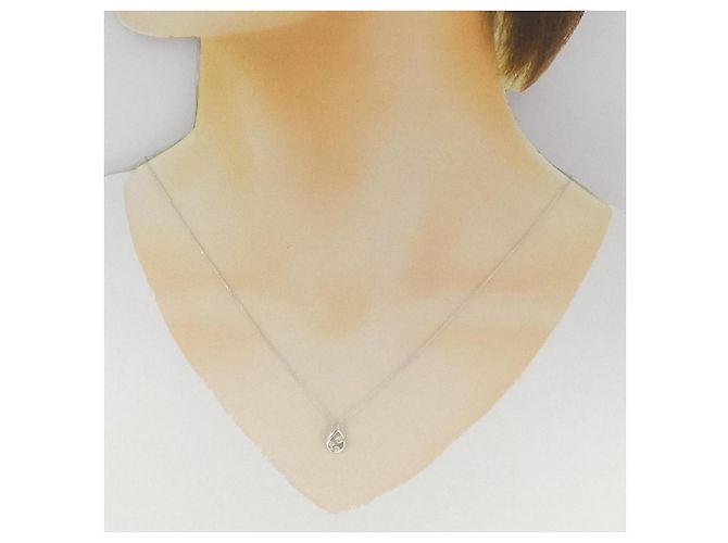 Autre Marque Collana con diamanti Au750 Argento - vista 6