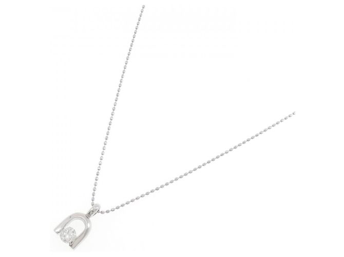 Autre Marque Collana in platino e diamanti Argento - vista 2