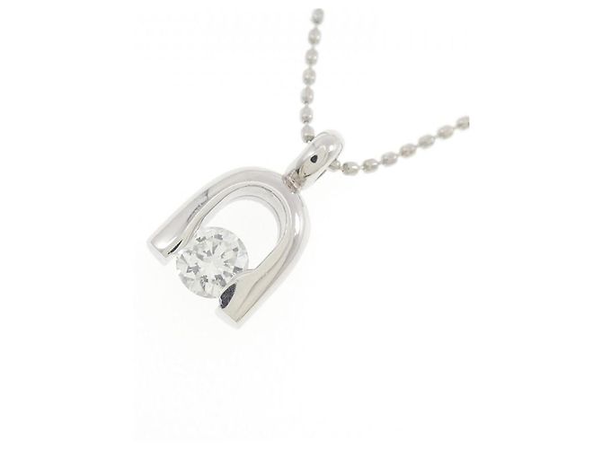 Autre Marque Collana in platino e diamanti Argento - vista 3