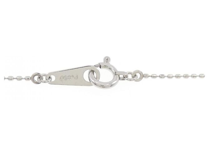 Autre Marque Collana in platino e diamanti Argento - vista 5